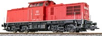 ESU 31762 H0 - Diesel Locomotief, H0, V100 DR, 202 594 DB, verkeersrood, Ep V, Vorbildzustand um 2000, LokSound, Rook, Kupplung DC/AC