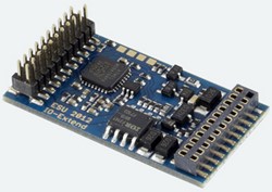 ESU 51970- I/O Erweiterungsplatine für LokSound, LokPilot 21MTC(nicht MKL) 4x AUX, 2x Servo, Smokeunit(36)