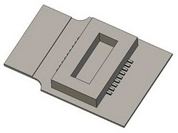 ESU 53956 N - Adapterplatine, 18-pol Next-18 Buchse auf RNC-114 MTC14, Flex