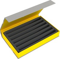 Feldherr HSMB040P26 Z - Magnetische Box geel - 6 sleuven voor spoor Z - horizontaal-2