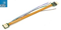 ESU 51994  - Adapterplatine, 18-pol Next-18 Buchse auf NEM651 6-pin, Flex, 88mm, mit Schrumpfschlauch-2